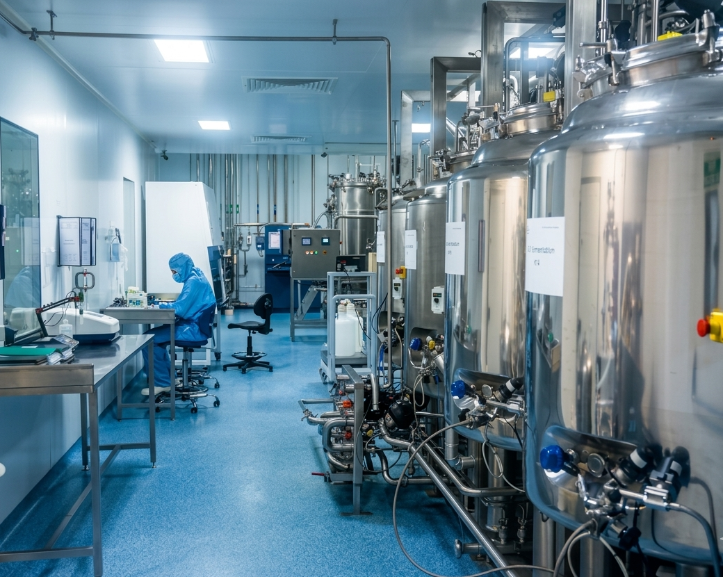 GMP-certified production facility