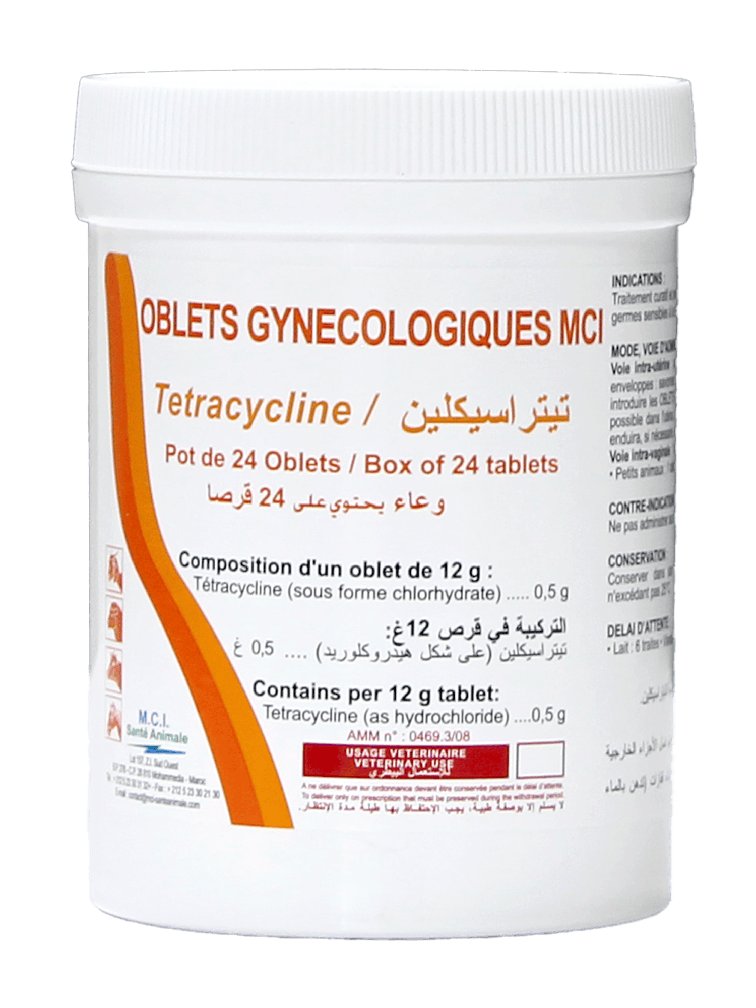 OBLETS GYNECOLOGIQUES MCI